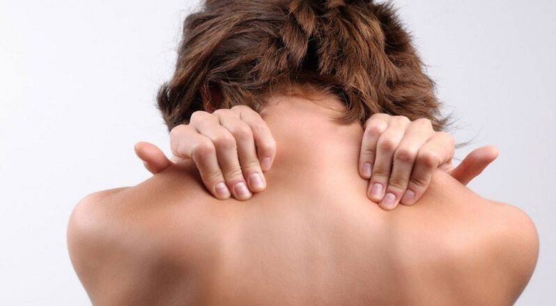 dor no pescoço com osteocondrose cervical