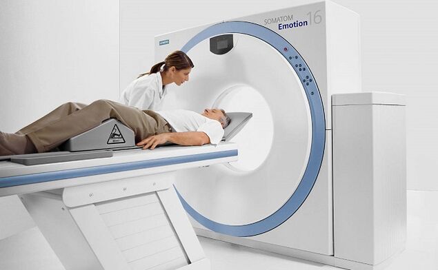 Ressonância magnética como forma de diagnosticar osteocondrose torácica