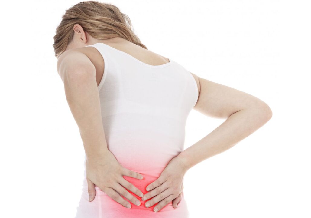 A osteocondrose pode afetar a coluna lombar