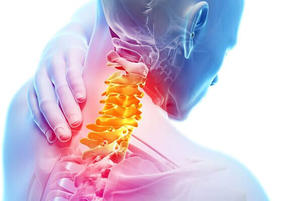 Os principais sintomas da osteocondrose são dor e desconforto
